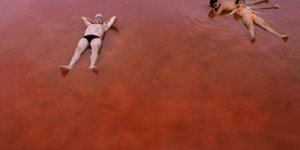 Fekete-tengeri lugás és iszapos kezelés a strandon