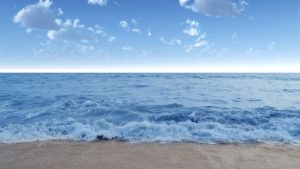 Calm sea