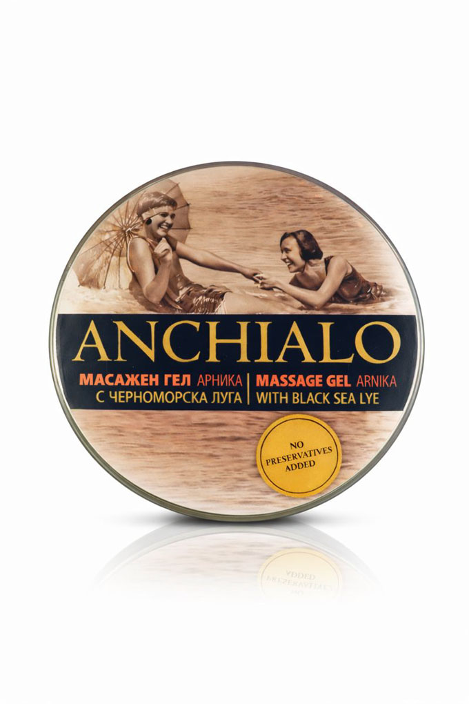 Масажен гел с черноморска луга и арника, ANCHIALO / АНХИАЛО, 300 гр