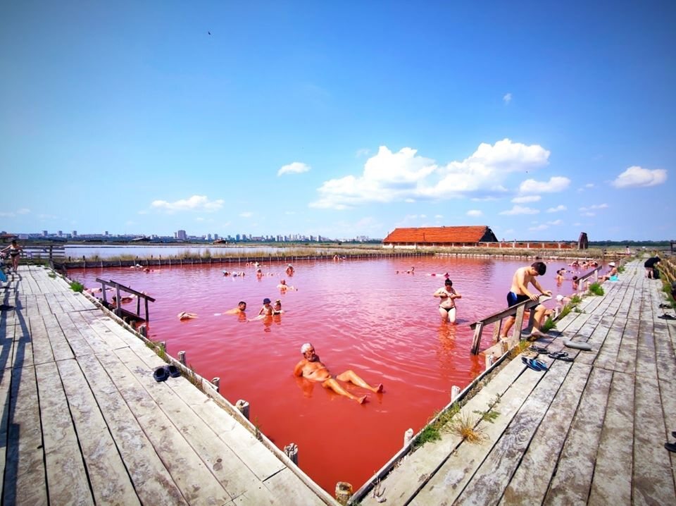 luga terapeutică din salinele de la Burgas